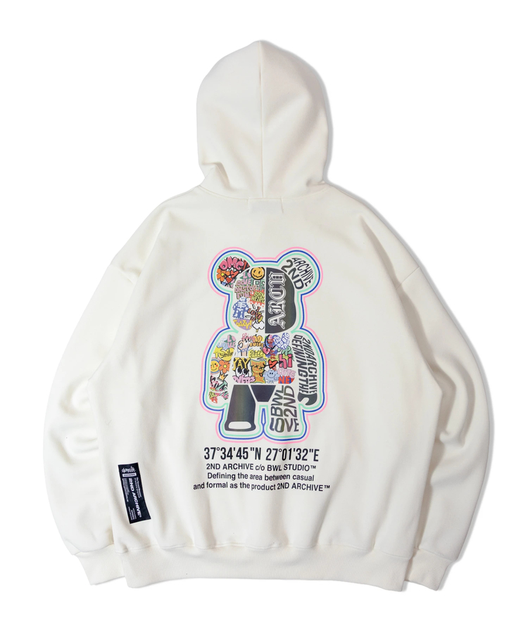 JACKROSE(ジャックローズ) |2ND ARCHIVE/セカンドアーカイブ リフレクター プルパーカー(MENS)