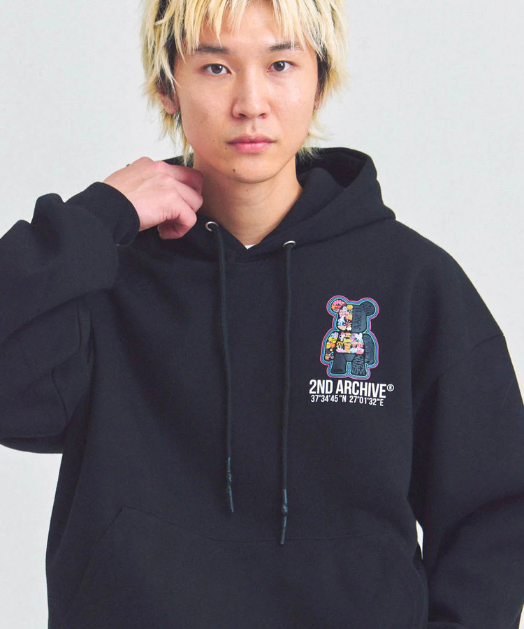 JACKROSE(ジャックローズ) |2ND ARCHIVE/セカンドアーカイブ リフレクター プルパーカー(MENS)