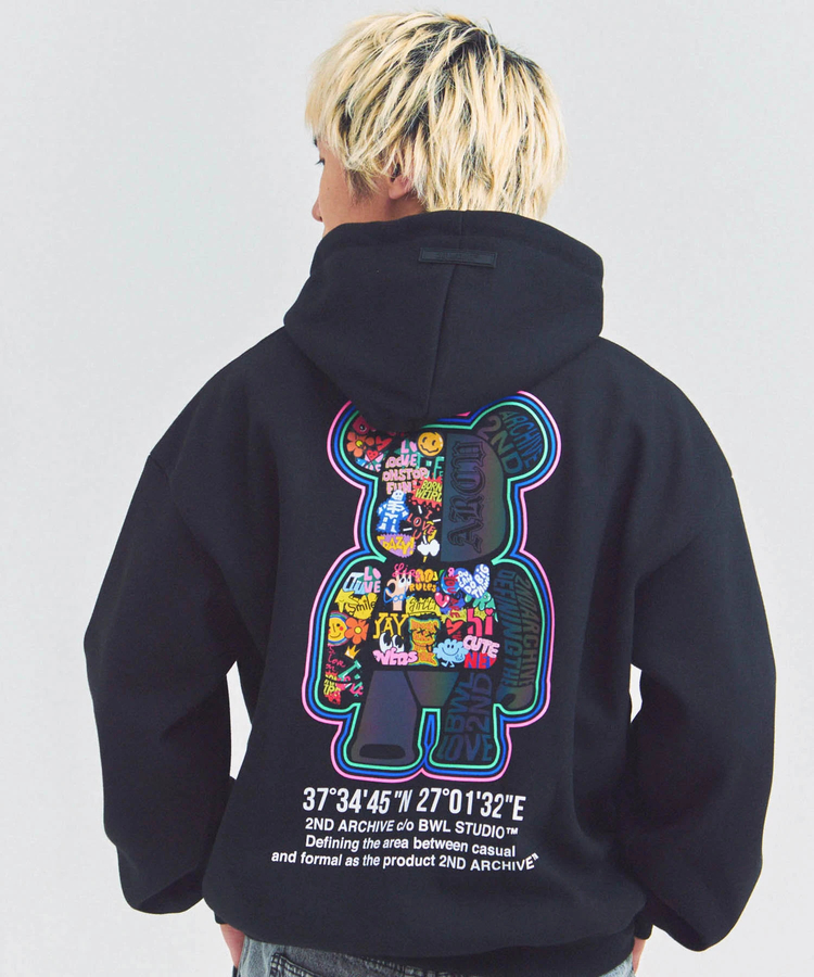 JACKROSE(ジャックローズ) |2ND ARCHIVE/セカンドアーカイブ リフレクター プルパーカー(MENS)