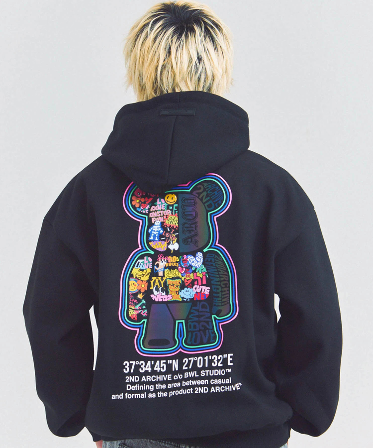 JACKROSE(ジャックローズ) |2ND ARCHIVE/セカンドアーカイブ リフレクター プルパーカー(MENS)