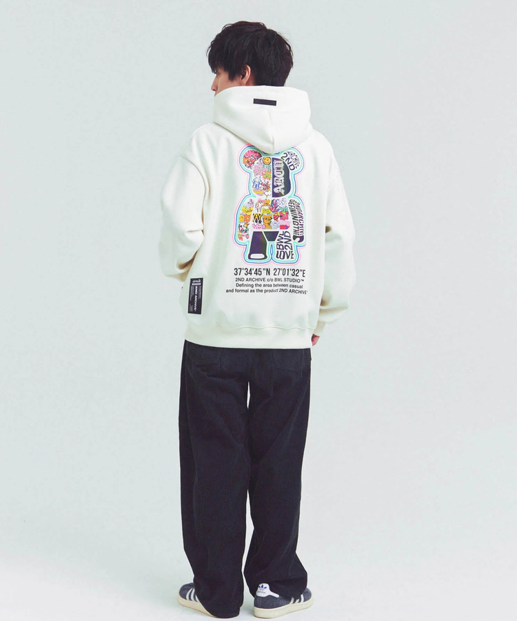 JACKROSE(ジャックローズ) |2ND ARCHIVE/セカンドアーカイブ リフレクター プルパーカー(MENS)