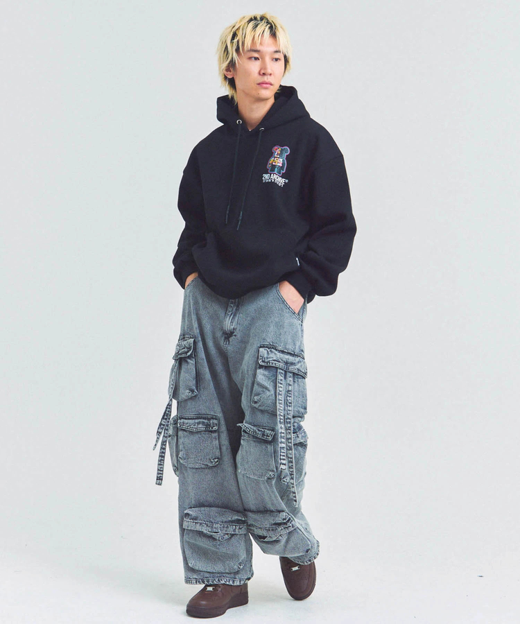 JACKROSE(ジャックローズ) |2ND ARCHIVE/セカンドアーカイブ リフレクター プルパーカー(MENS)