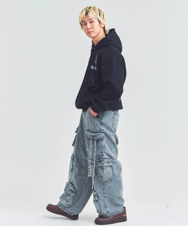 JACKROSE(ジャックローズ) |2ND ARCHIVE/セカンドアーカイブ リフレクター プルパーカー(MENS)