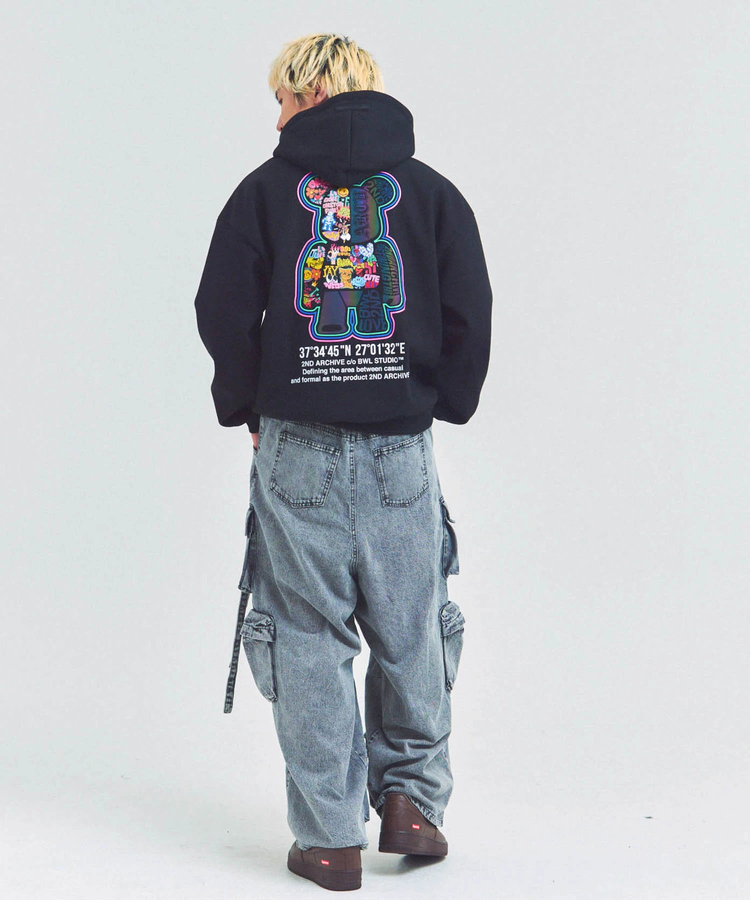 JACKROSE(ジャックローズ) |2ND ARCHIVE/セカンドアーカイブ リフレクター プルパーカー(MENS)