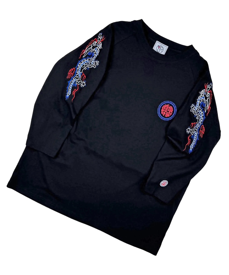 JACKROSE(ジャックローズ) |YOIDORE/酔いどれ 酒愛好家ラグラン7分TEE(MENS)