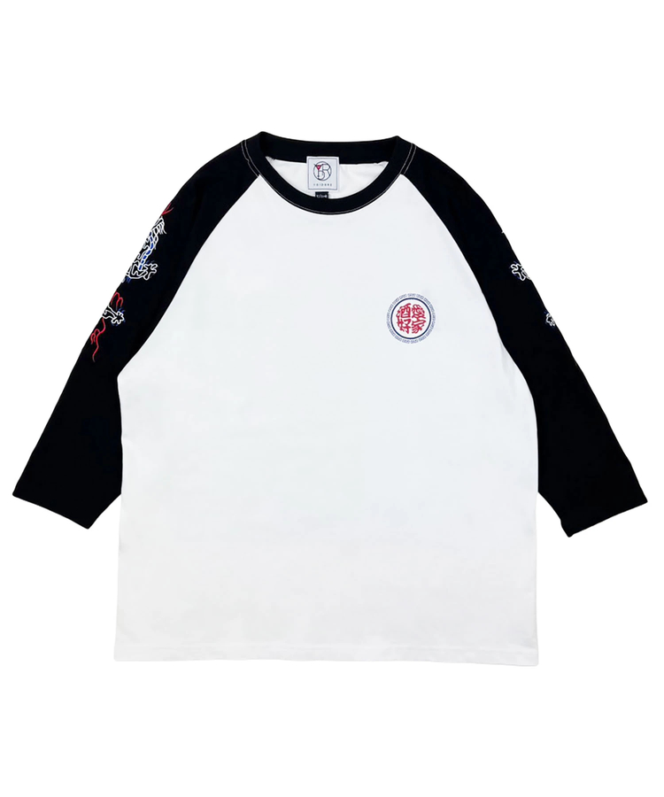 JACKROSE(ジャックローズ) |YOIDORE/酔いどれ 酒愛好家ラグラン7分TEE(MENS)