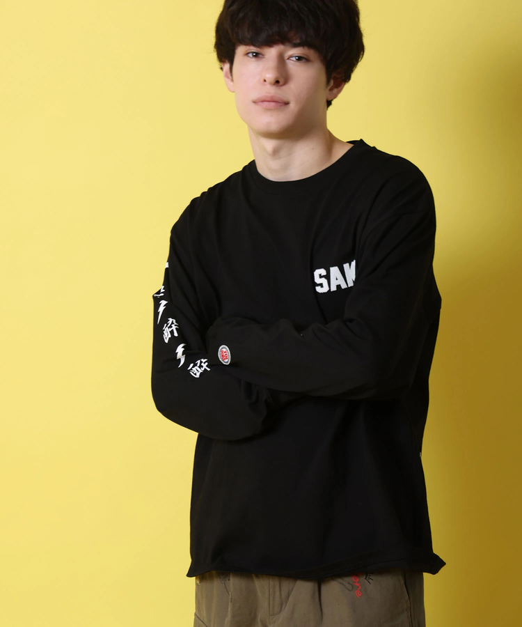 JACKROSE(ジャックローズ) |YOIDORE/酔いどれ KAMINARISAMAロンTEE(MENS)