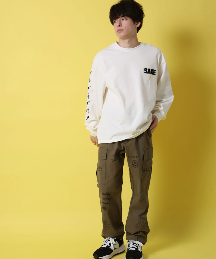 JACKROSE(ジャックローズ) |YOIDORE/酔いどれ KAMINARISAMAロンTEE(MENS)