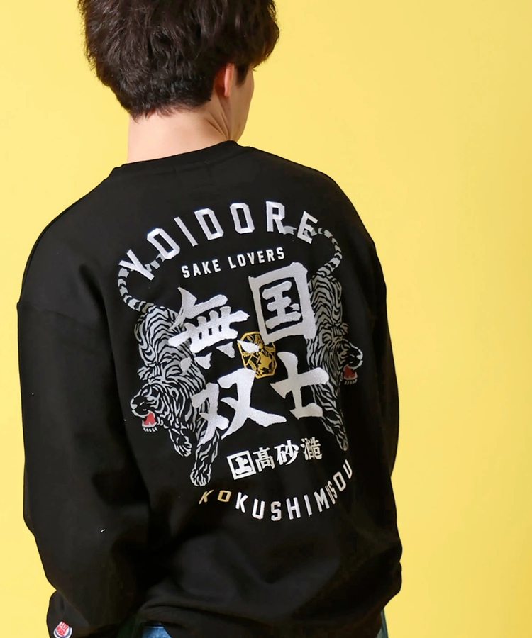 JACKROSE(ジャックローズ) |YOIDORE/酔いどれ 国士無双 コラボ クルーネックスウェット(MENS)