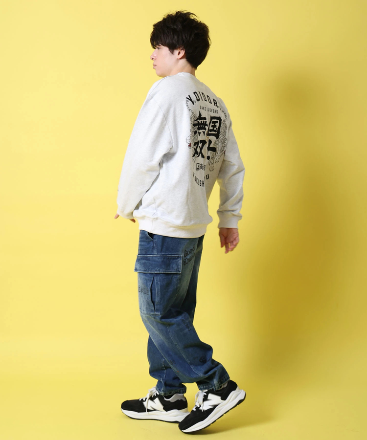 JACKROSE(ジャックローズ) |YOIDORE/酔いどれ 国士無双 コラボ クルーネックスウェット(MENS)