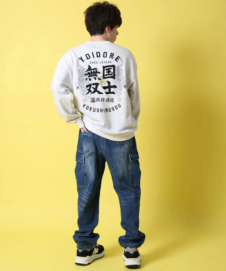JACKROSE(ジャックローズ) |YOIDORE/酔いどれ 国士無双 コラボ クルーネックスウェット(MENS)