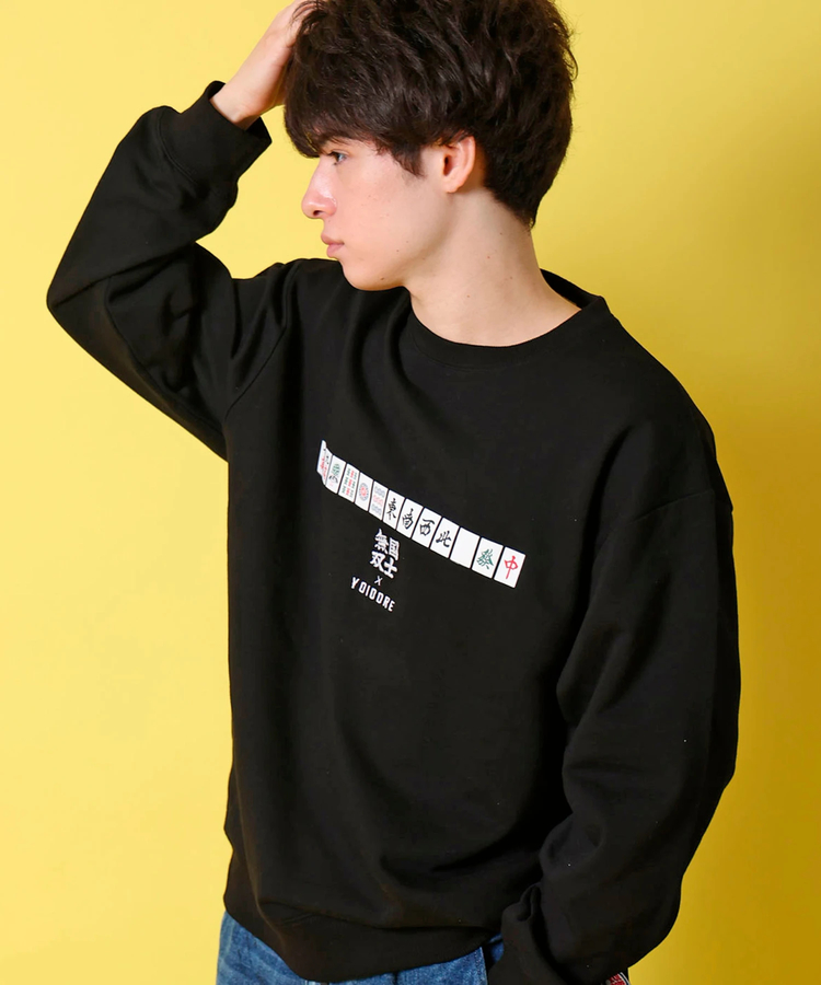 JACKROSE(ジャックローズ) |YOIDORE/酔いどれ 国士無双 コラボ クルーネックスウェット(MENS)