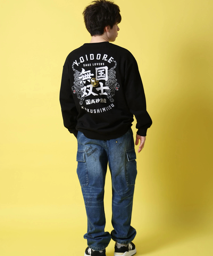 JACKROSE(ジャックローズ) |YOIDORE/酔いどれ 国士無双 コラボ クルーネックスウェット(MENS)