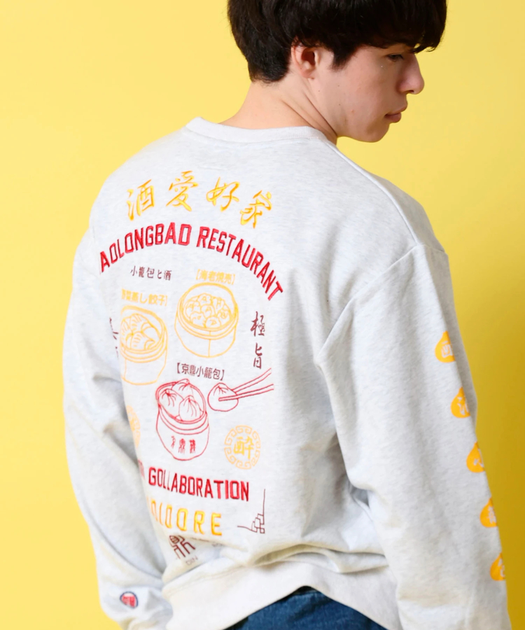 JACKROSE(ジャックローズ) |YOIDORE/酔いどれ ジンディンロウ コラボ クルーネックスウェット(MENS)