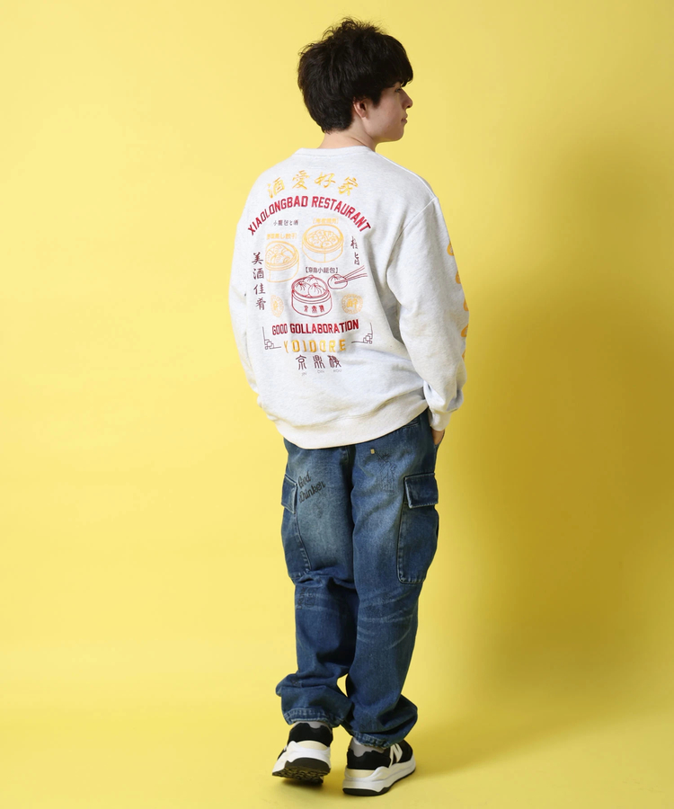 JACKROSE(ジャックローズ) |YOIDORE/酔いどれ ジンディンロウ コラボ クルーネックスウェット(MENS)