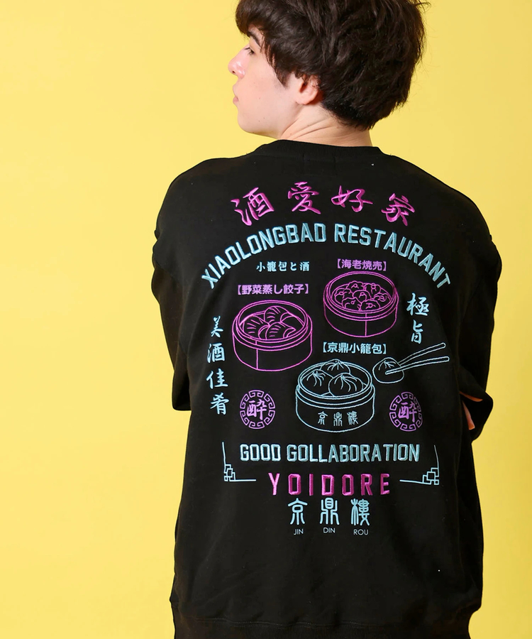 JACKROSE(ジャックローズ) |YOIDORE/酔いどれ ジンディンロウ コラボ クルーネックスウェット(MENS)