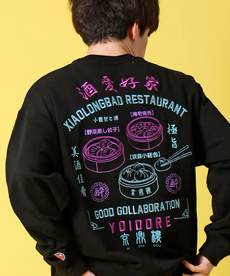 JACKROSE(ジャックローズ) |YOIDORE/酔いどれ ジンディンロウ コラボ クルーネックスウェット(MENS)