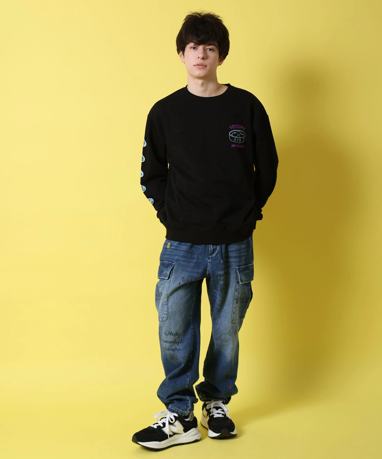 JACKROSE(ジャックローズ) |YOIDORE/酔いどれ ジンディンロウ コラボ クルーネックスウェット(MENS)