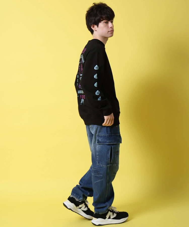 JACKROSE(ジャックローズ) |YOIDORE/酔いどれ ジンディンロウ コラボ クルーネックスウェット(MENS)