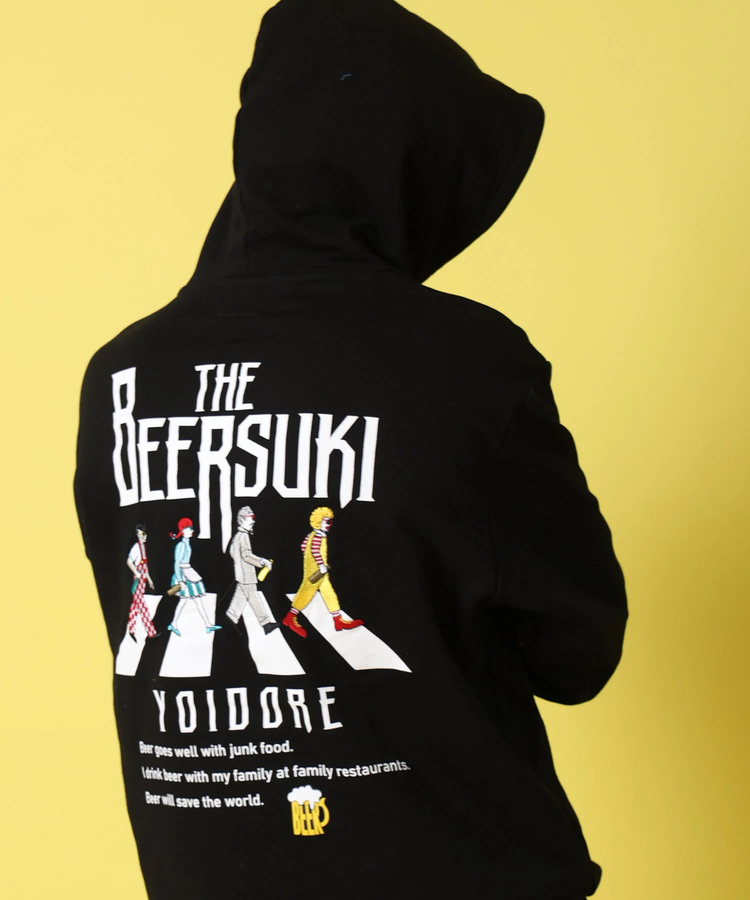 JACKROSE(ジャックローズ) |YOIDORE/酔いどれ ビール好き スウェットパーカー(MENS)