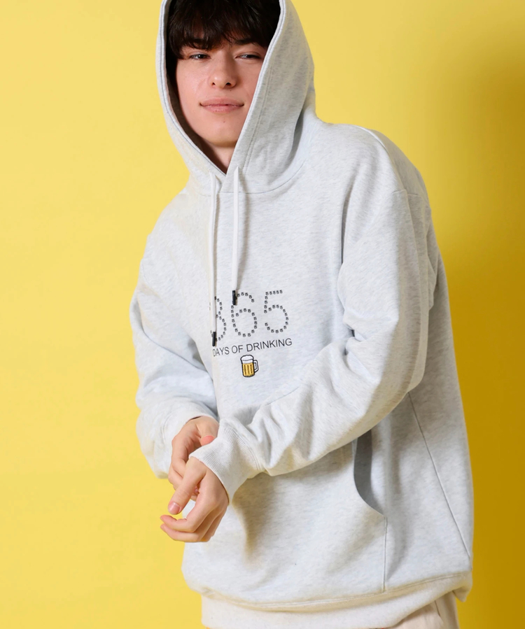 JACKROSE(ジャックローズ) |YOIDORE/酔いどれ ビール好き スウェットパーカー(MENS)