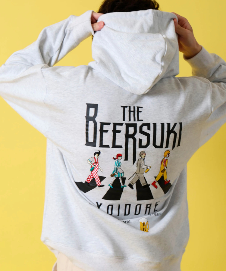 JACKROSE(ジャックローズ) |YOIDORE/酔いどれ ビール好き スウェットパーカー(MENS)