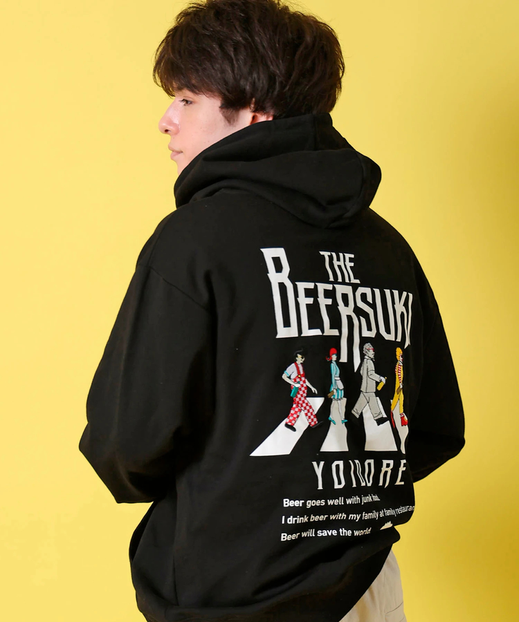 JACKROSE(ジャックローズ) |YOIDORE/酔いどれ ビール好き スウェットパーカー(MENS)