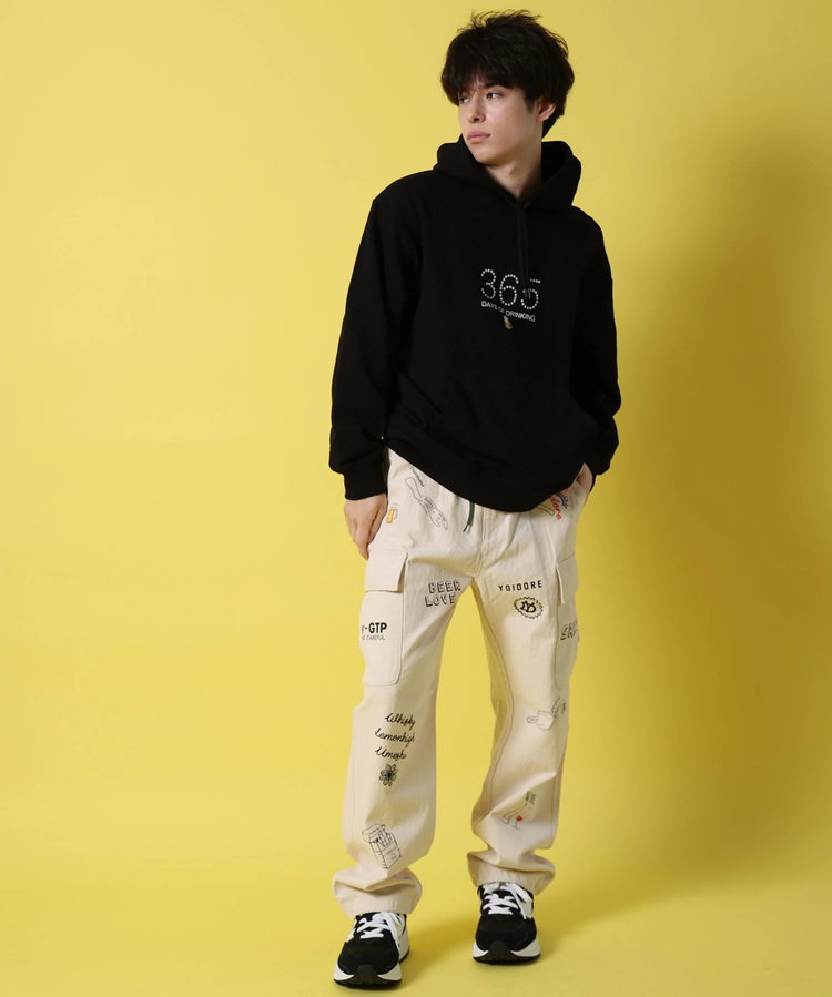 JACKROSE(ジャックローズ) |YOIDORE/酔いどれ ビール好き スウェットパーカー(MENS)