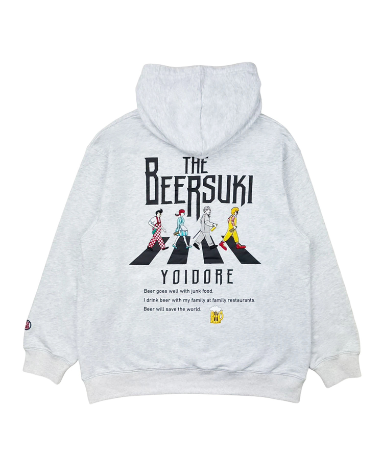 JACKROSE(ジャックローズ) |YOIDORE/酔いどれ ビール好き スウェットパーカー(MENS)