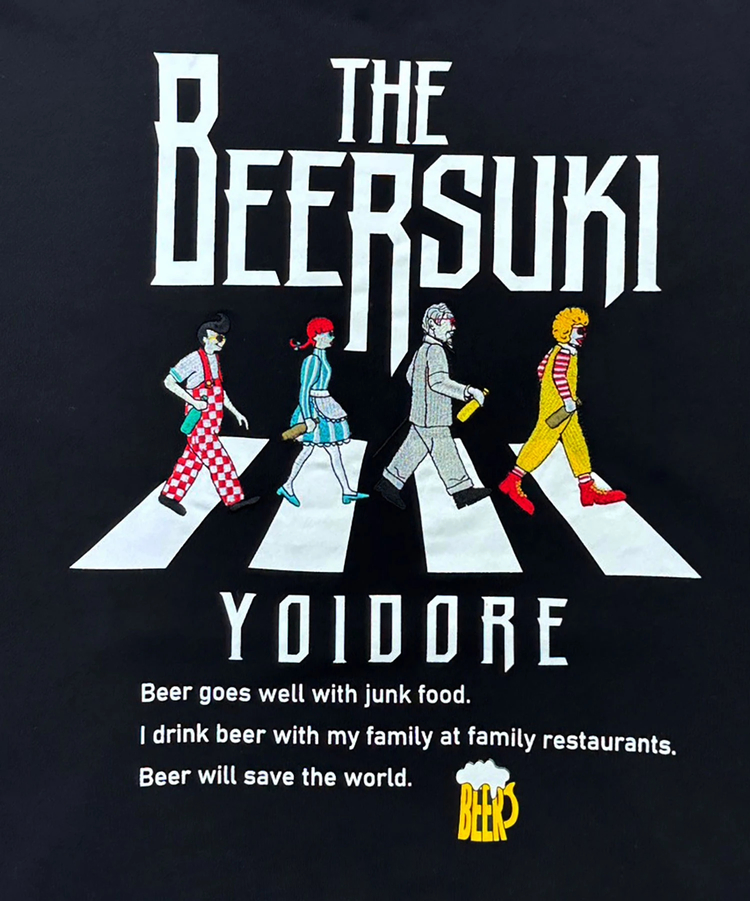 JACKROSE(ジャックローズ) |YOIDORE/酔いどれ ビール好き スウェットパーカー(MENS)