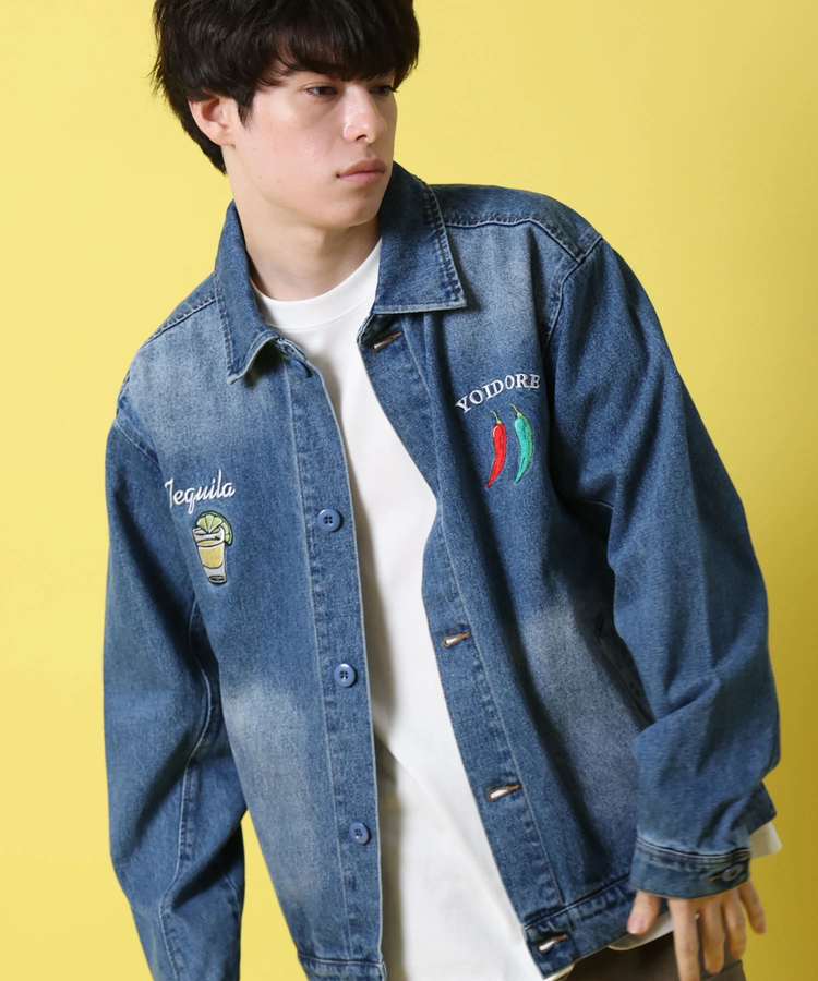 JACKROSE(ジャックローズ) |YOIDORE/酔いどれ テキーラ デニム ジャケット(MENS)