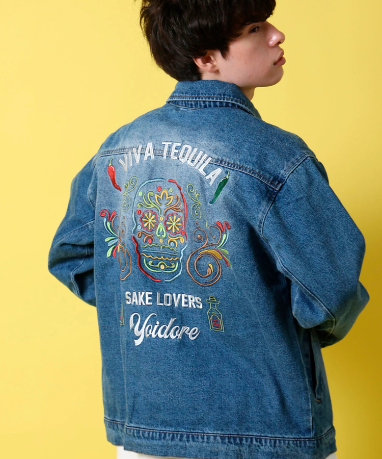 JACKROSE(ジャックローズ) |YOIDORE/酔いどれ テキーラ デニム ジャケット(MENS)