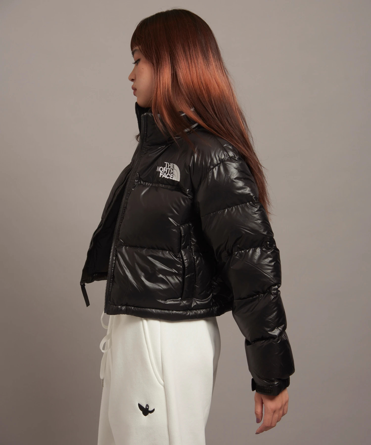 THE NORTH FACE ヌプシ　ダウン　ショート丈　ホワイトレーベル ⭐️S⭐️大人気⭐️W'S ノベルティ ヌプシ ダウン ショート丈