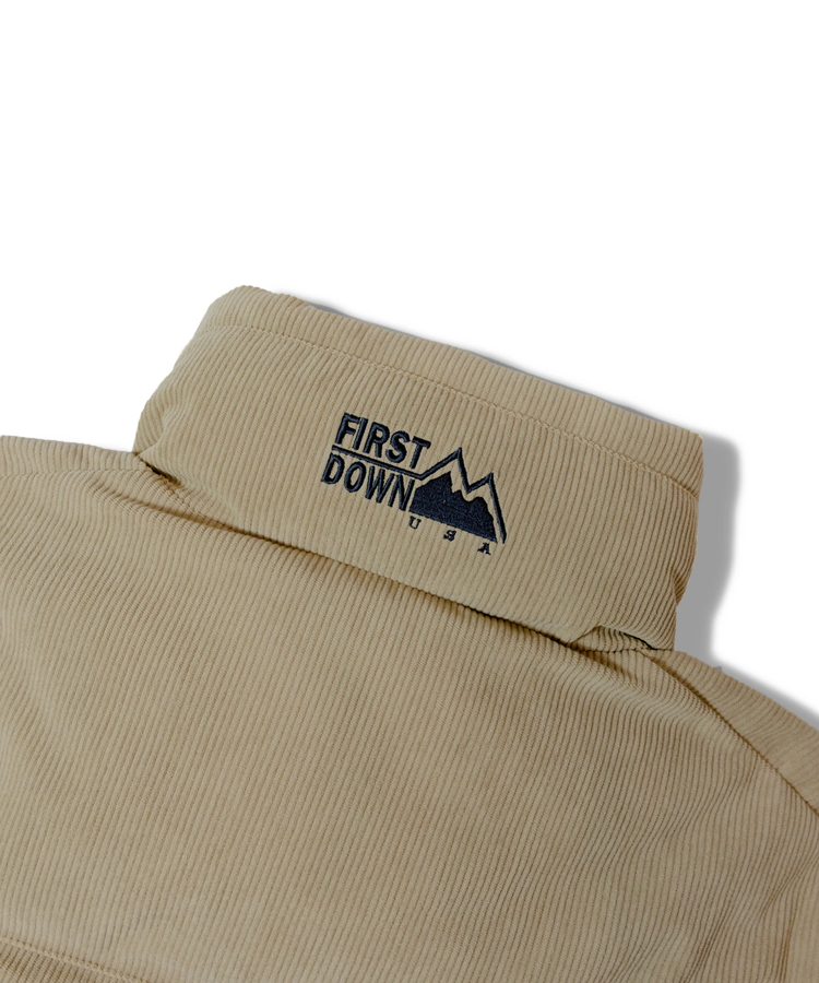JACKROSE(ジャックローズ) |FIRST DOWN/ファーストダウン BUBBLE DOWN JKT CORDUROY(MENS)