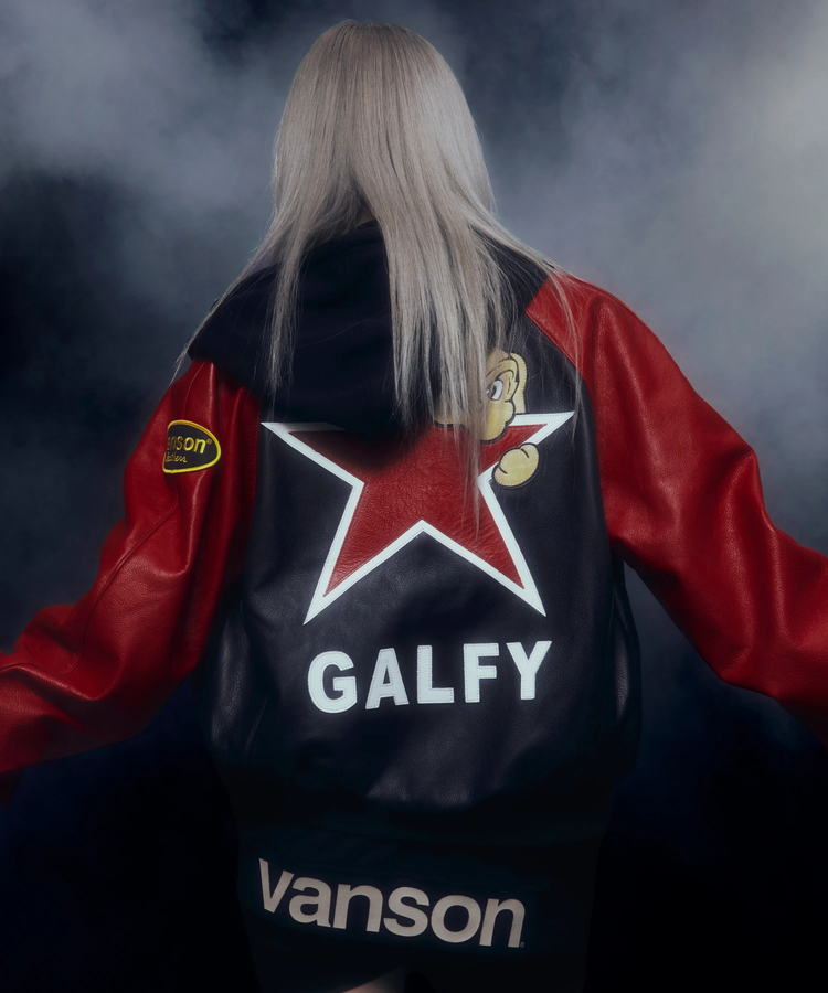 JACKROSE(ジャックローズ) |【VANSON×GALFY×JACKROSE】犬星TJP LEATHER JACKET(MENS)