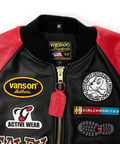 JACKROSE(ジャックローズ) |【VANSON×GALFY×JACKROSE】犬星TJP LEATHER JACKET(MENS)