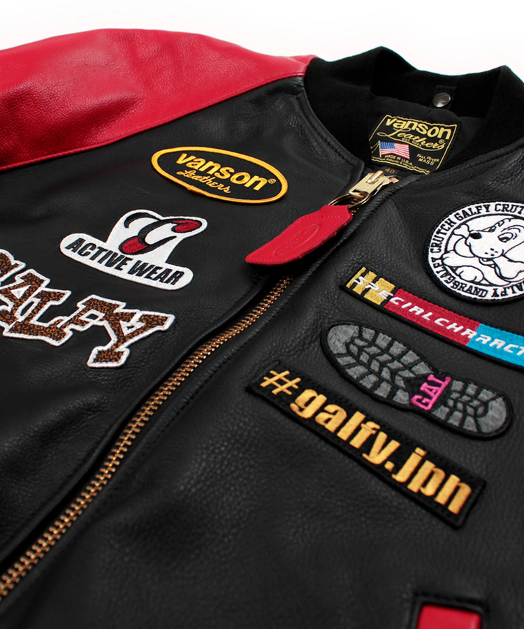 JACKROSE(ジャックローズ) |【VANSON×GALFY×JACKROSE】犬星TJP LEATHER JACKET(MENS)
