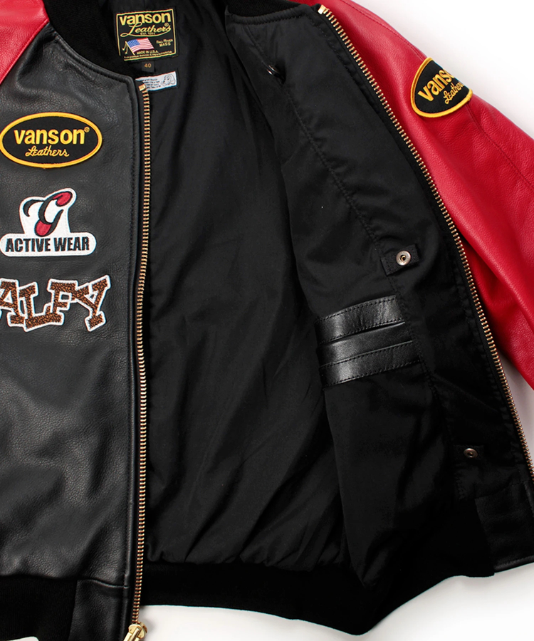 JACKROSE(ジャックローズ) |【VANSON×GALFY×JACKROSE】犬星TJP LEATHER JACKET(MENS)
