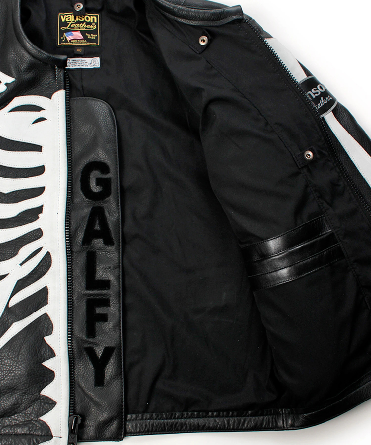 JACKROSE(ジャックローズ) |【VANSON×GALFY×JACKROSE】犬骨LEATHER JACKET(MENS)