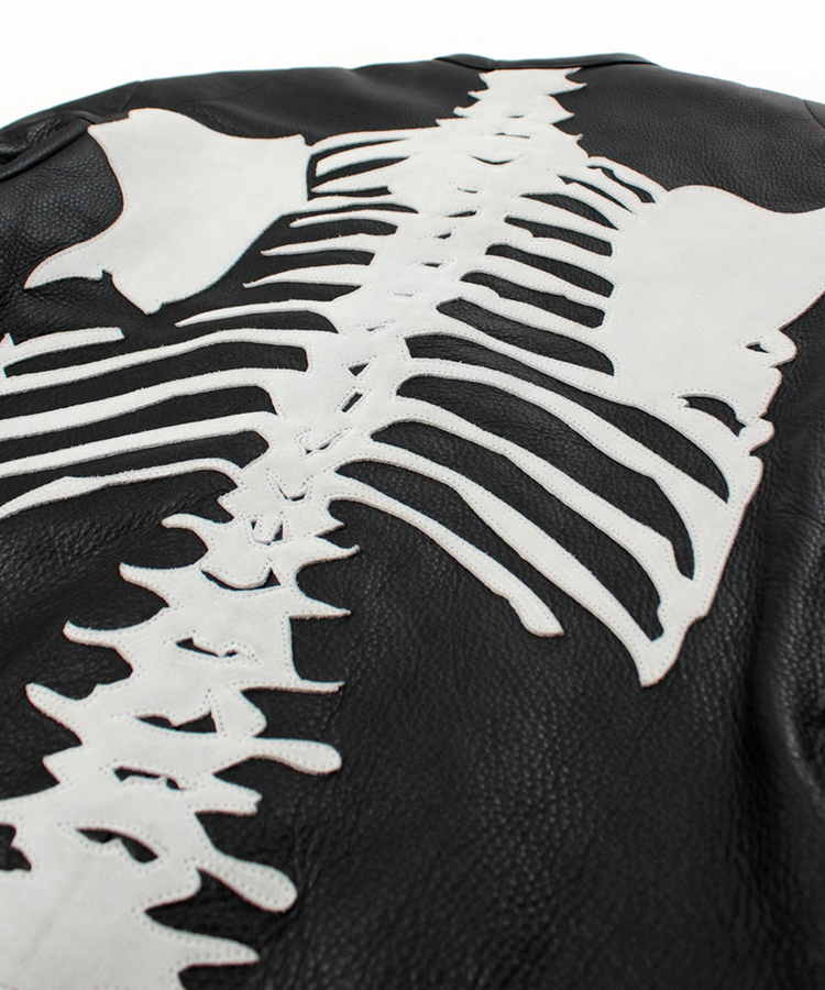 JACKROSE(ジャックローズ) |【VANSON×GALFY×JACKROSE】犬骨LEATHER JACKET(MENS)