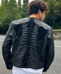 JACKROSE(ジャックローズ) |【VANSON×JACKROSE】BLACK BONE LEATHER JACKET(MENS)