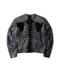 JACKROSE(ジャックローズ) |【VANSON×JACKROSE】BLACK BONE LEATHER JACKET(MENS)