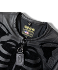JACKROSE(ジャックローズ) |【VANSON×JACKROSE】BLACK BONE LEATHER JACKET(MENS)