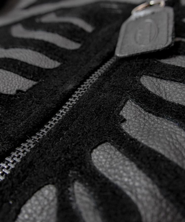 JACKROSE(ジャックローズ) |【VANSON×JACKROSE】BLACK BONE LEATHER JACKET(MENS)