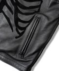 JACKROSE(ジャックローズ) |【VANSON×JACKROSE】BLACK BONE LEATHER JACKET(MENS)