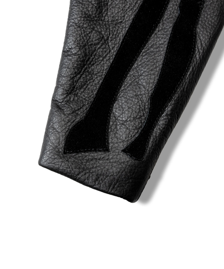 JACKROSE(ジャックローズ) |【VANSON×JACKROSE】BLACK BONE LEATHER JACKET(MENS)