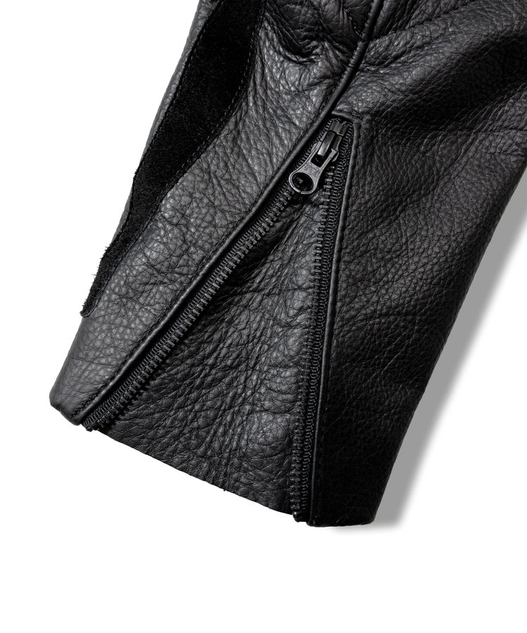 JACKROSE(ジャックローズ) |【VANSON×JACKROSE】BLACK BONE LEATHER JACKET(MENS)
