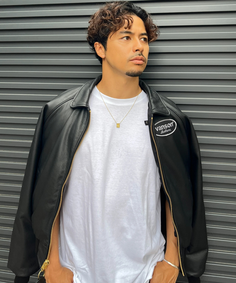 JACKROSE(ジャックローズ) |【VANSON×JACKROSE】TJC ONE STAR LEATHER JACKET(MENS)