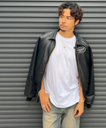 JACKROSE(ジャックローズ) |【VANSON×JACKROSE】TJC ONE STAR LEATHER JACKET(MENS)