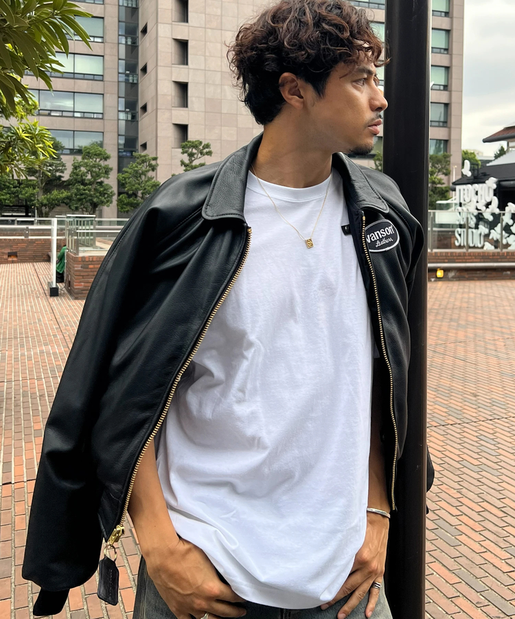 JACKROSE(ジャックローズ) |【VANSON×JACKROSE】TJC ONE STAR LEATHER JACKET(MENS)
